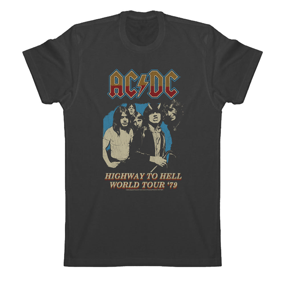 ACDC HIGHWAY TO HELL 79 BOYFRIEND TEE