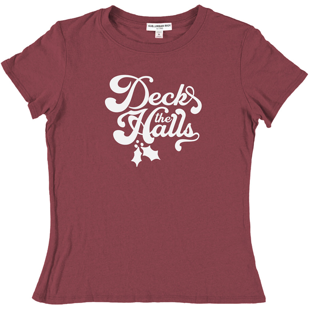DECK THE HALLS YOUTH SIZE LOOSE TEE
