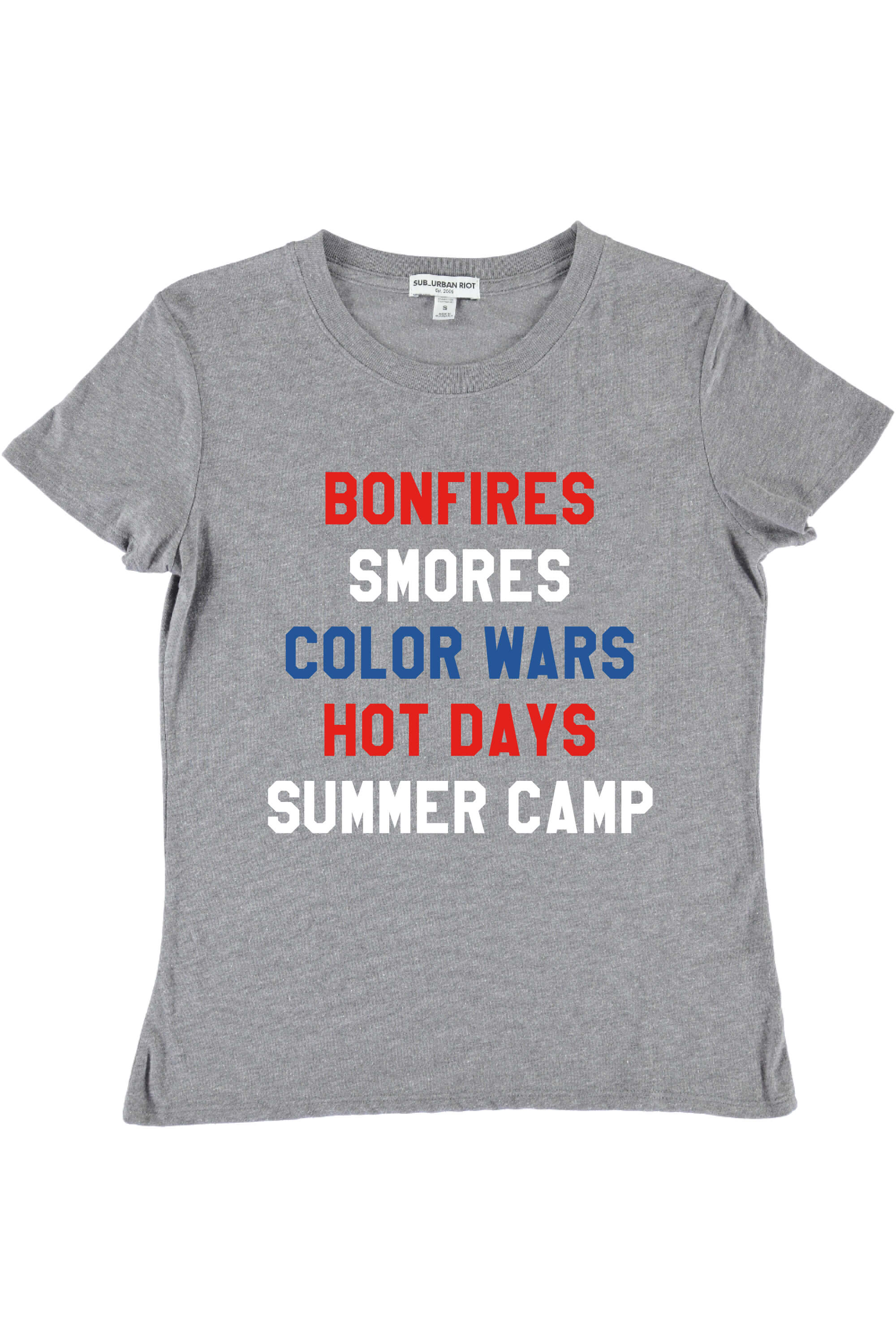 SUMMER CAMP LIST YOUTH SIZE LOOSE TEE